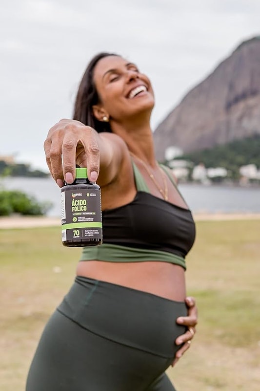Ácido Fólico, Ferro e Vitamina B12 - 70 Cápsulas 2