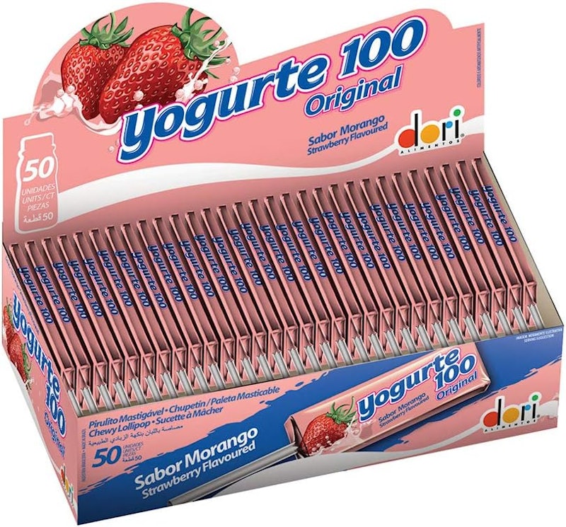 Pirulito Mastigável Yogurte100 1