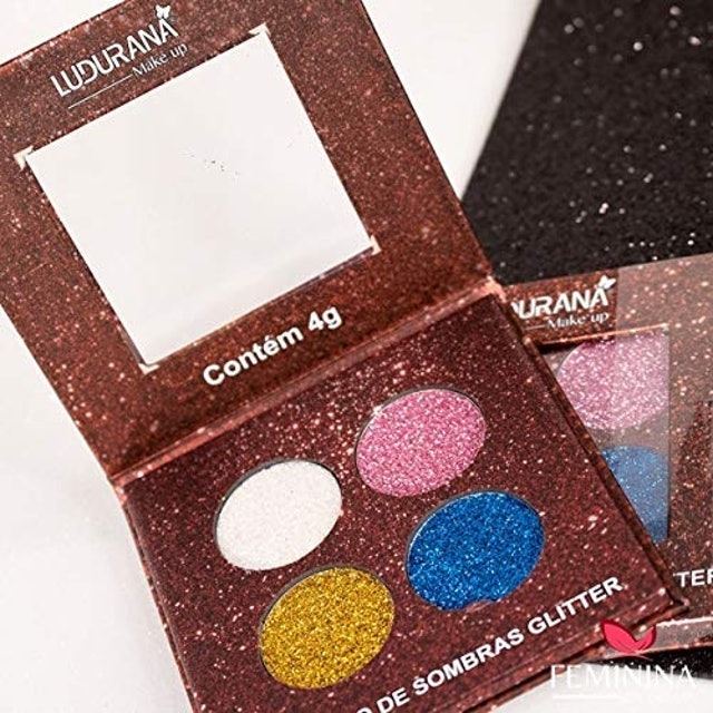 Quarteto de Sombra Glitter Ludurana 2