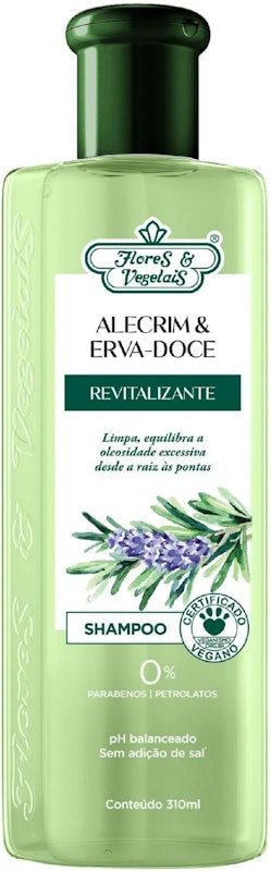 Shampoo Alecrim & Erva-Doce Revitalizante 1