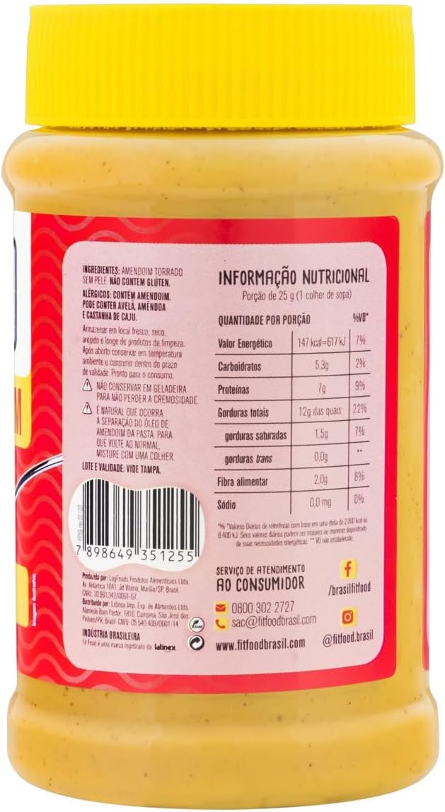 Pasta de Amendoim Cremosa 2