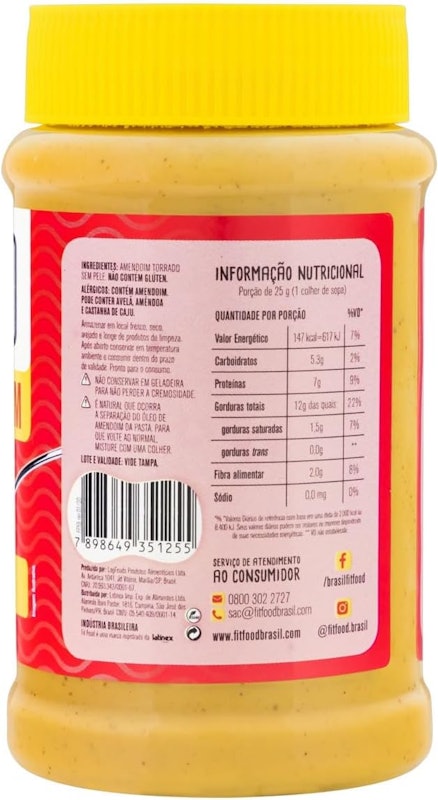 Pasta de Amendoim Cremosa 2