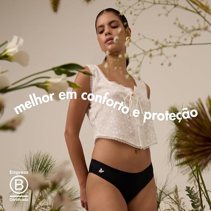 Calcinha Absorvente Pantys & Sempre Livre - Básica 4