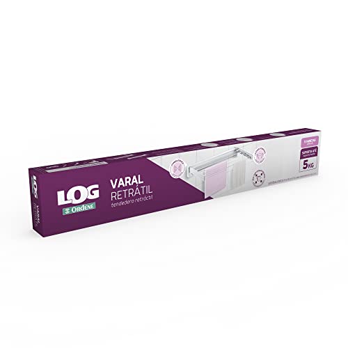 Varal Retrátil Log 2