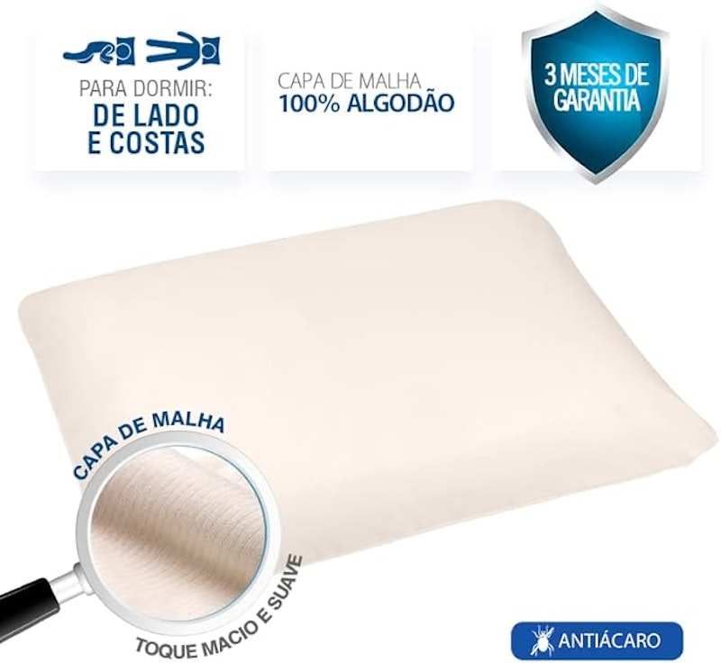 Travesseiro Nasa X Alto 2