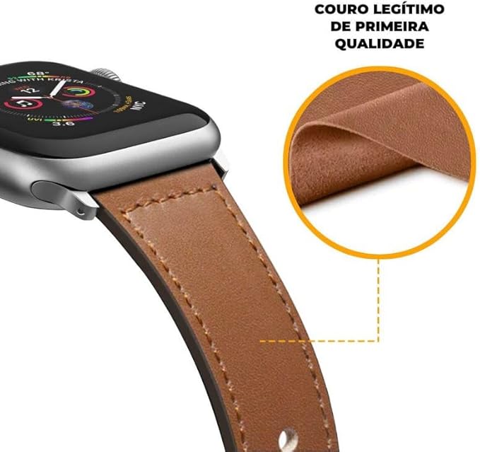 Pulseira de Couro para Apple Watch 2
