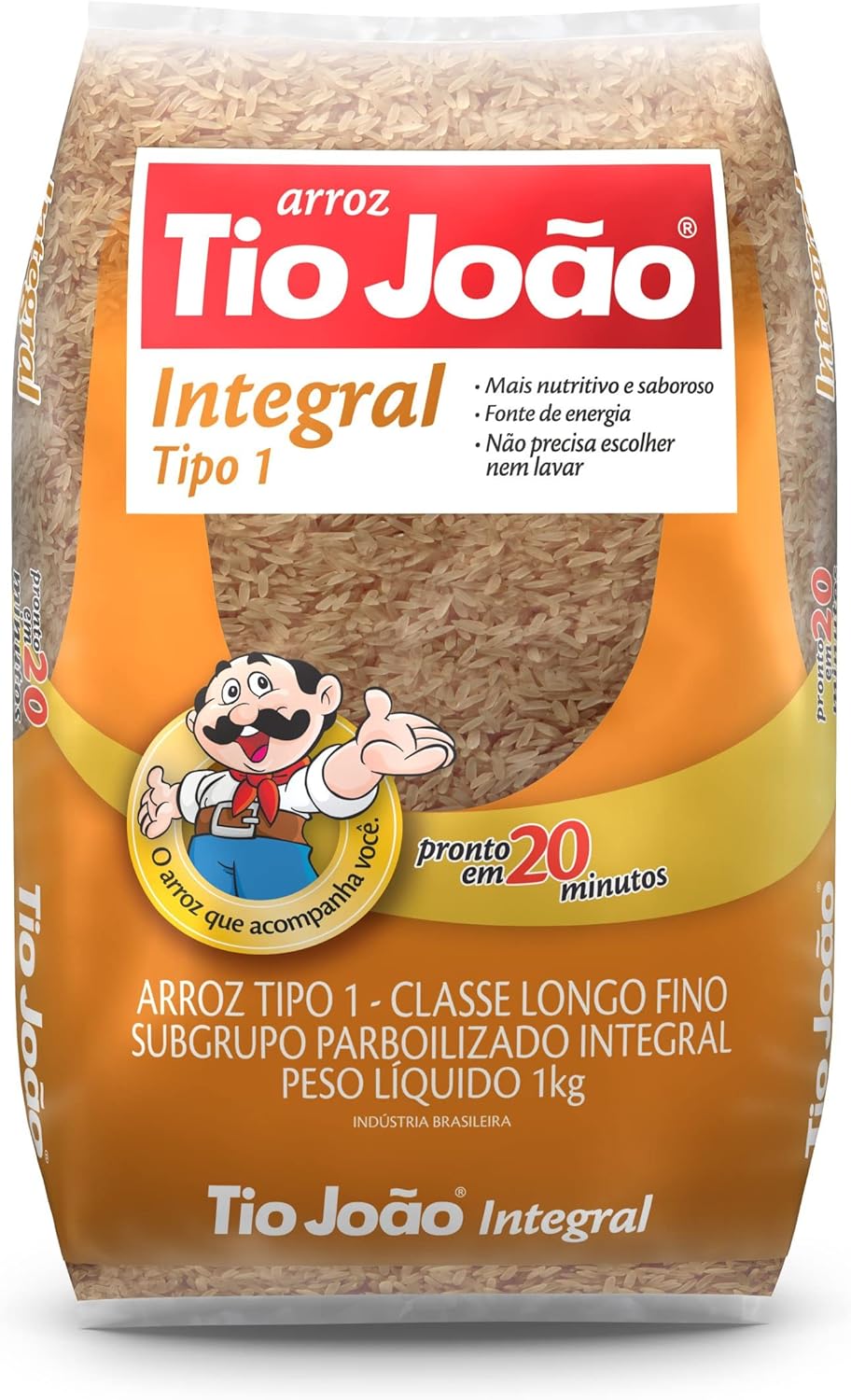 Arroz Tio João Integral  1