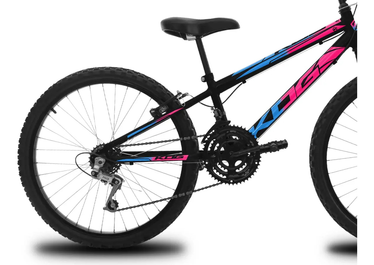 Bicicleta Aro 24 KOG 18 Velocidades 4