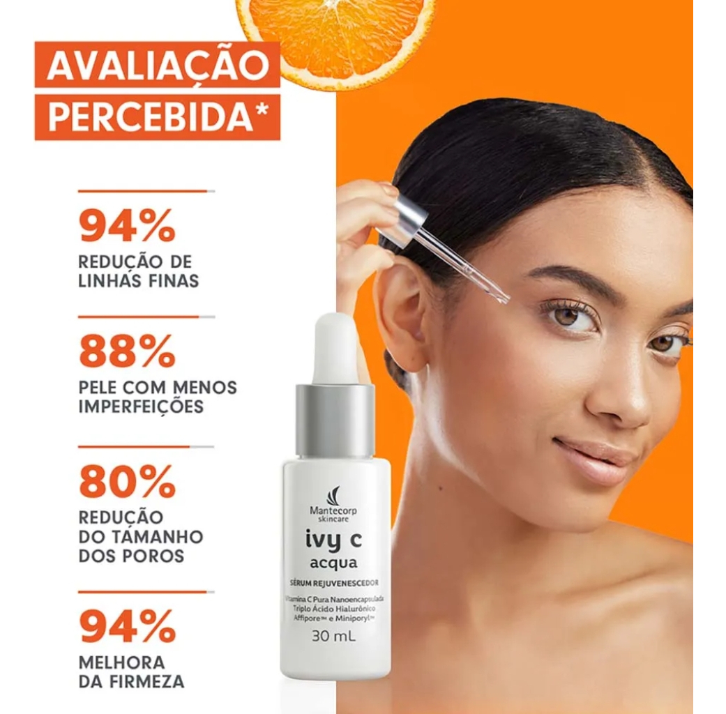 Sérum Rejuvenescedor Facial Ivy C Acqua 4