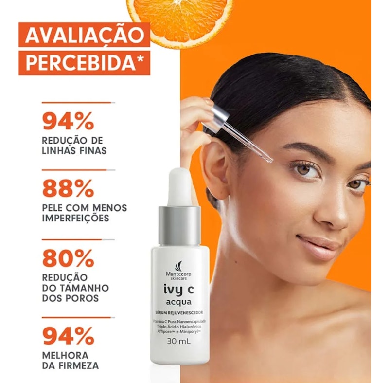Sérum Rejuvenescedor Facial Ivy C Acqua 4