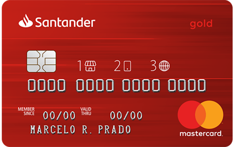 Cartão Santander 1|2|3 1