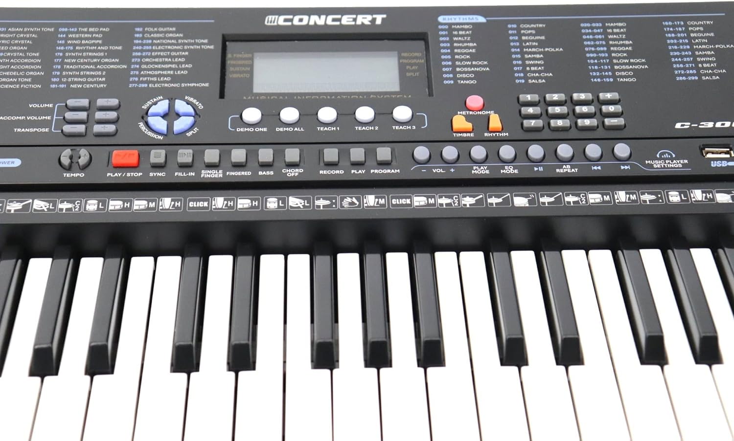 Teclado Musical Concert 3