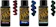 DIAMINE Kit com 3 Frascos Writers Blood & Midnight Blue & Green Black 1