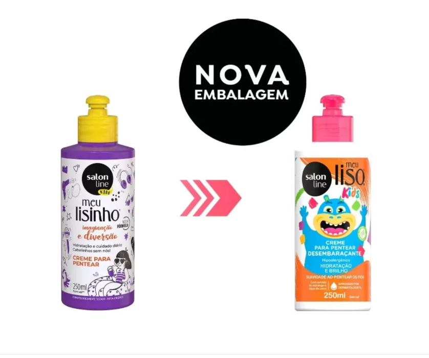 Creme de Pentear Meu Lisinho Kids Imaginação e Diversão 3