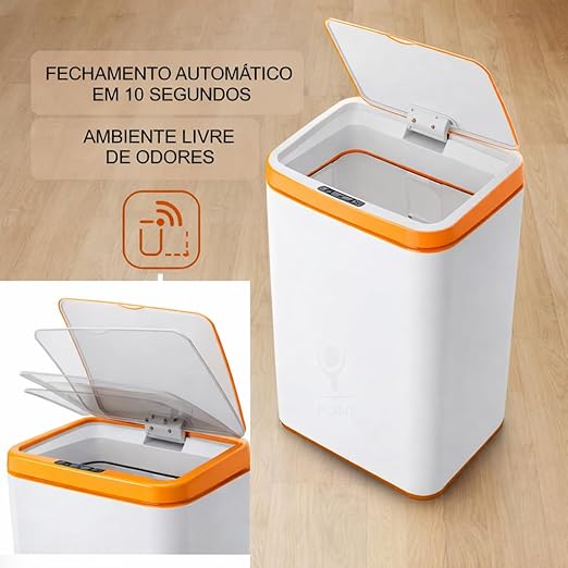 Lixeira Automática com Sensor Inteligente 15 L 3