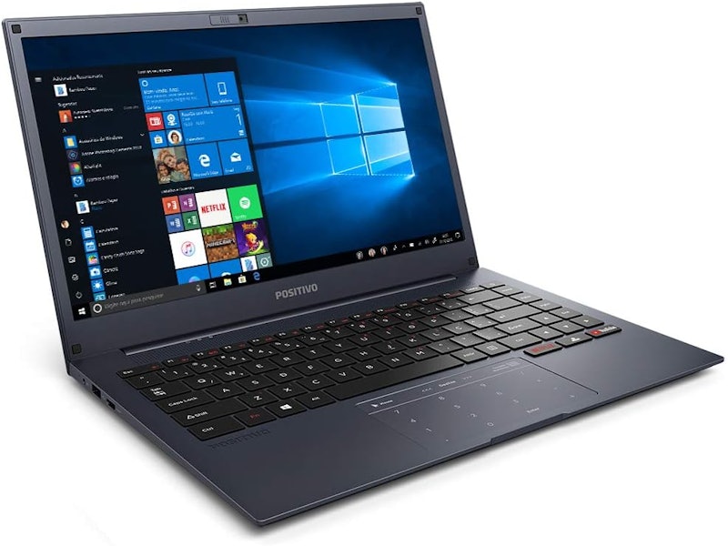 Notebook Positivo Motion Plus Q464B Intel Atom Quad-Core 4 GB de RAM e 64 GB 4