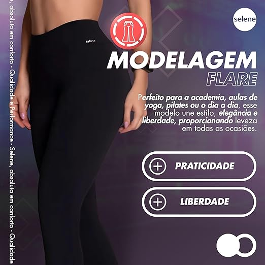 Calça Flare Selene 4