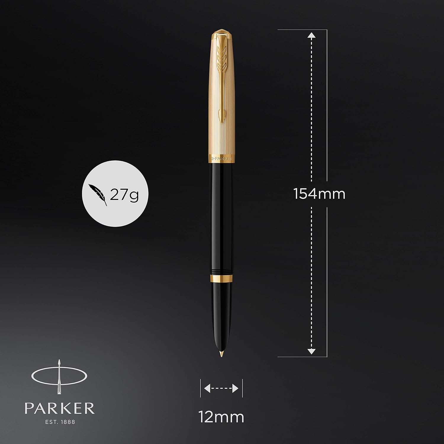 Caneta Tinteiro Parker 51 3