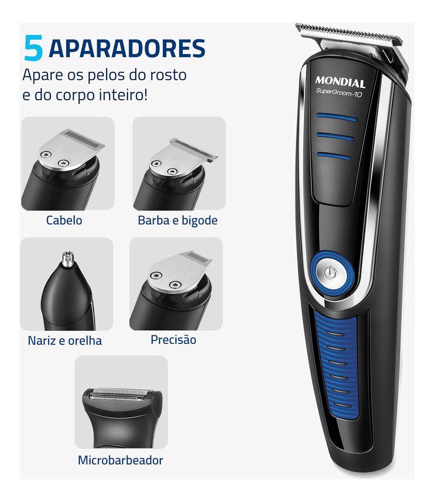 Aparador de Pelos Super Groom 10 3