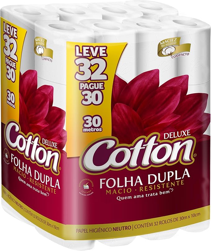 Papel Higiênico Folha Dupla Neutro 2