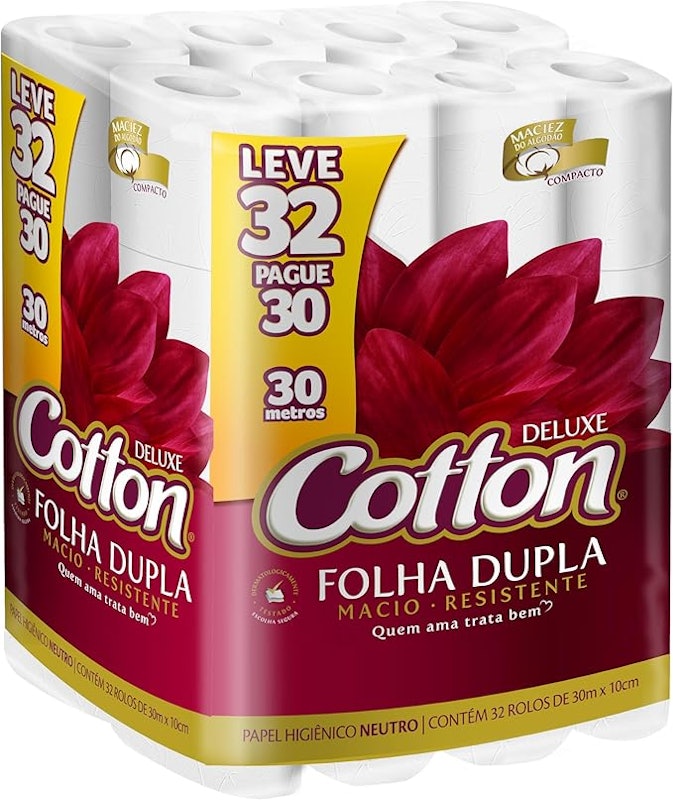 Papel Higiênico Folha Dupla Neutro 2