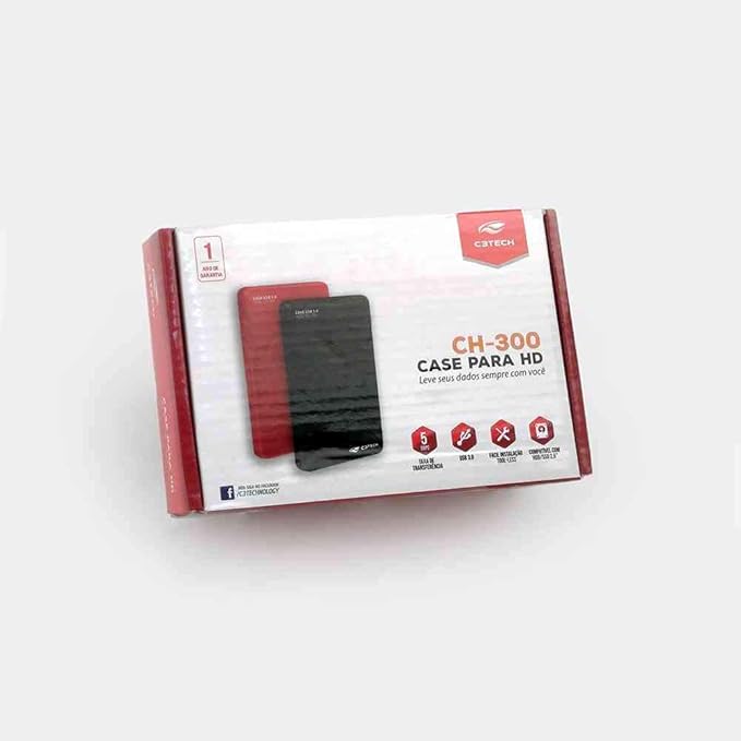 Gaveta para HD Externo 2,5" 3