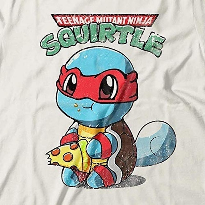 Camiseta Feminina Squirtle Ninja 3