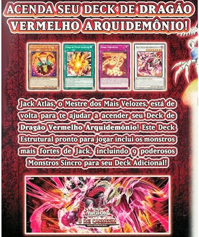 Deck Estrutural Yu-Gi-Oh! O Rei Carmesim 3