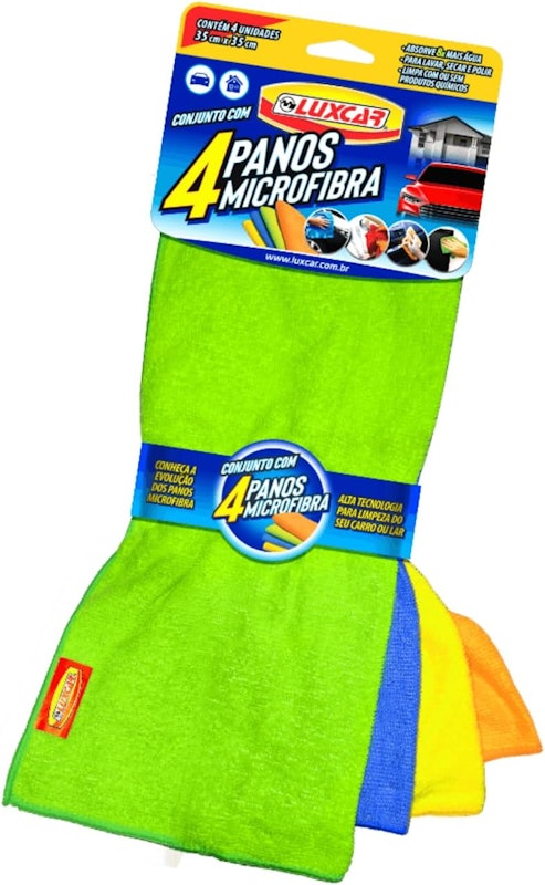 Pano de Microfibra Luxcar 1