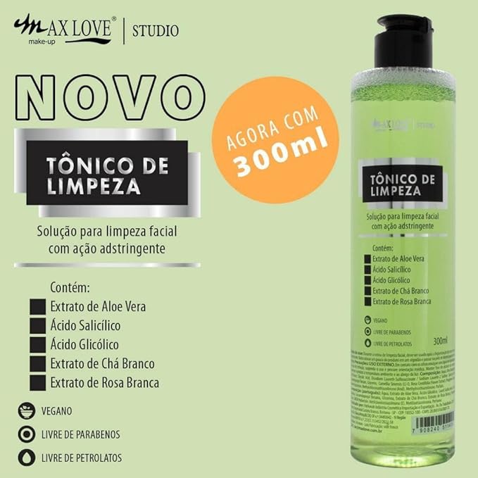Tônico de Limpeza Max Love 3