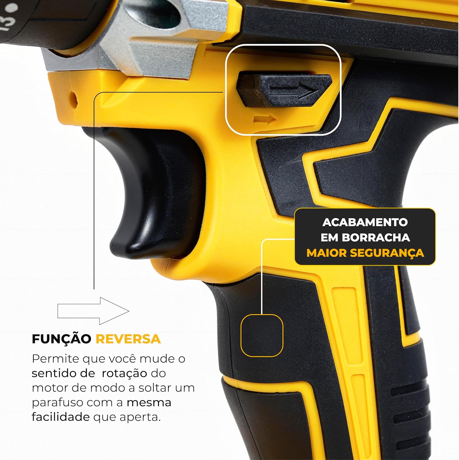 Furadeira Parafusadeira de Impacto SparkBr  5