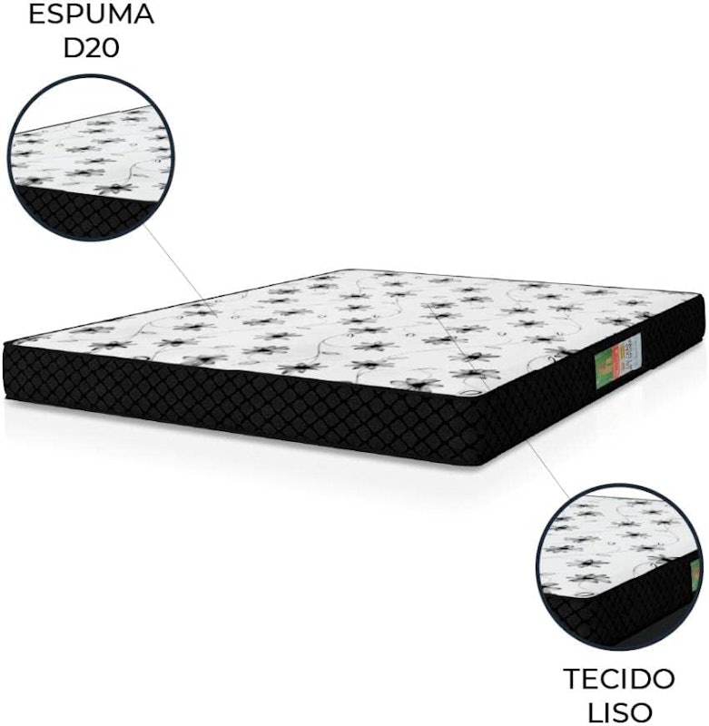 Colchão Casal Espuma Comfort Prime 2