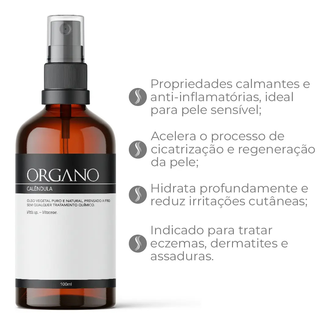 Calêndula Óleo Vegetal Puro e 100% Natural 2