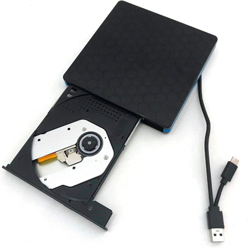 Gravador Externo de DVD USB 3.0 Tipo C Dex 4