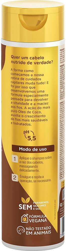 Shampoo Novex Óleo de Coco 2