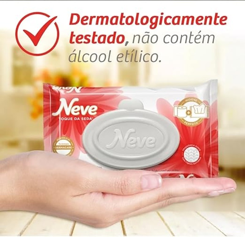 Lenço Umedecido Toque da Seda 3