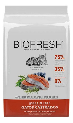 Biofresh Gatos Castrados Salmão 1
