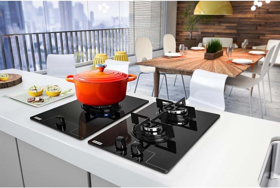 Cooktop Glass Tripla Chama 30 cm Preto Franke 3