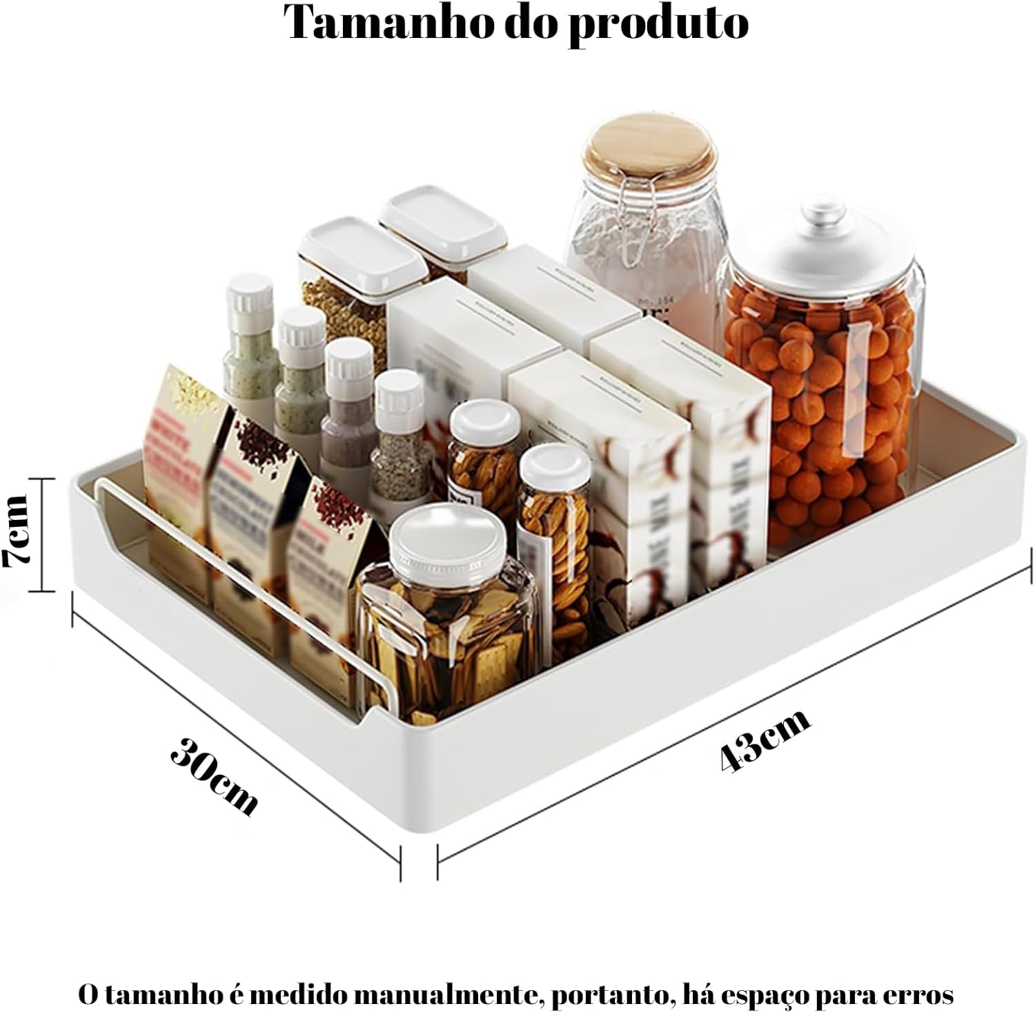 Organizador de Prateleiras Deslizante 2