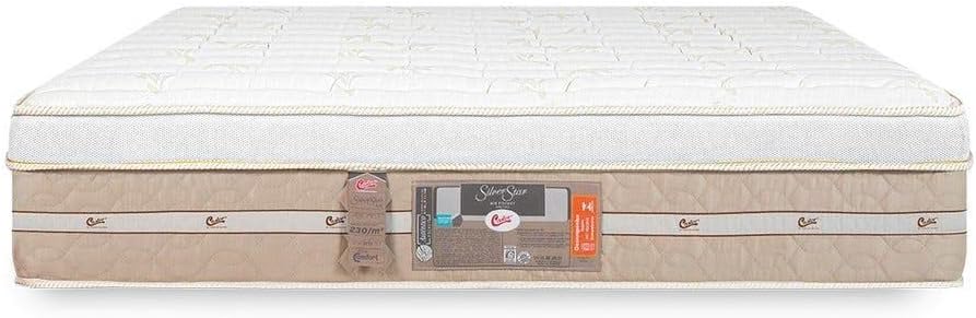 Colchão Castor Casal Silver Star Air One Face Pocket 138x188x32cm 3
