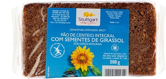 Pão de Centeio Integral com Sementes Girassol 2