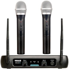 Microfone sem Fio Duplo Vokal VWS 20 Plus
