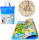CAYCOIN Tapete Infantil Dupla Face Tatame Educativo Caycoin 1