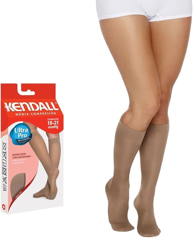 Meia Kendall 3/4 18-21 mmgh com Ponteira 1