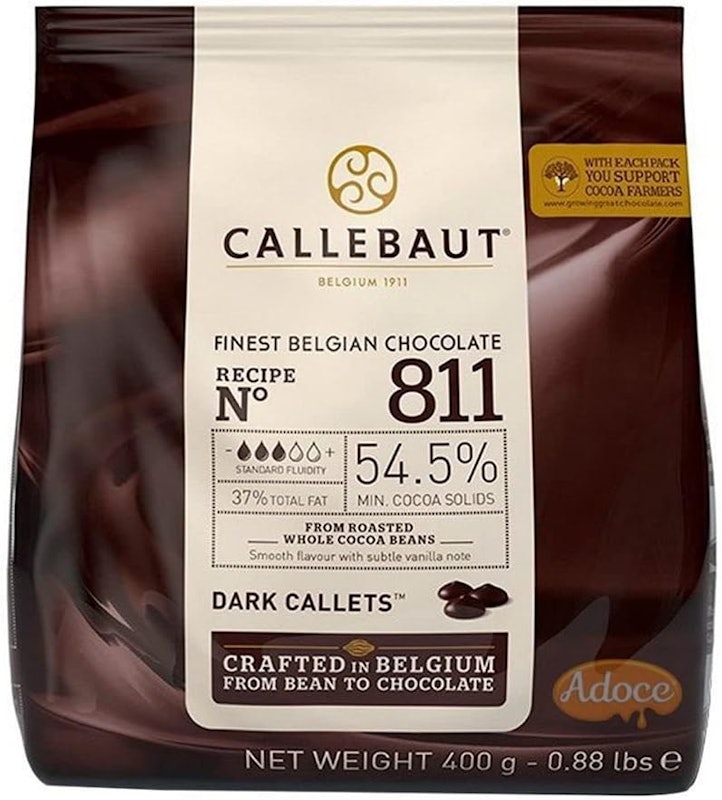 Chocolate Amargo 811 Callebaut 54,5% 1
