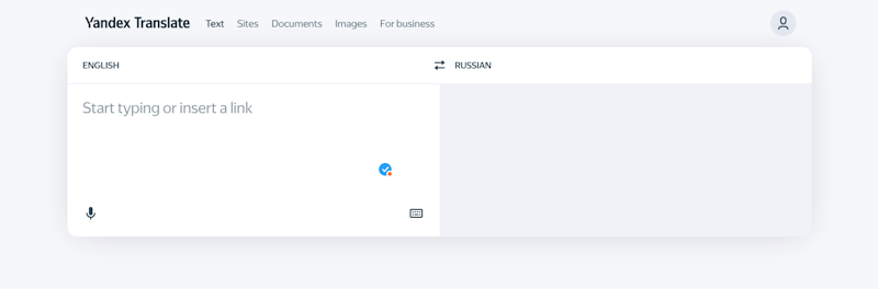 Yandex Translate 2