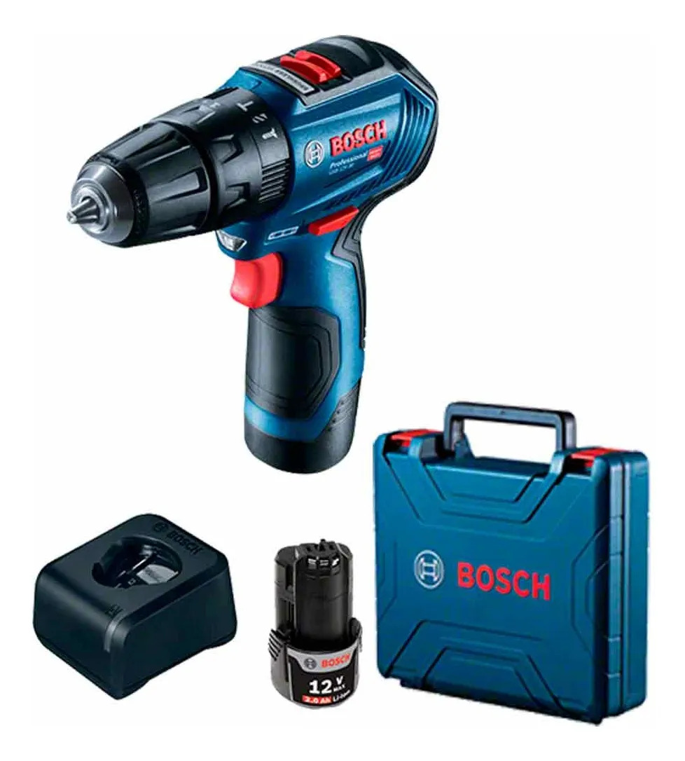 Parafusadeira Furadeira Bosch GSB 12V-30 4