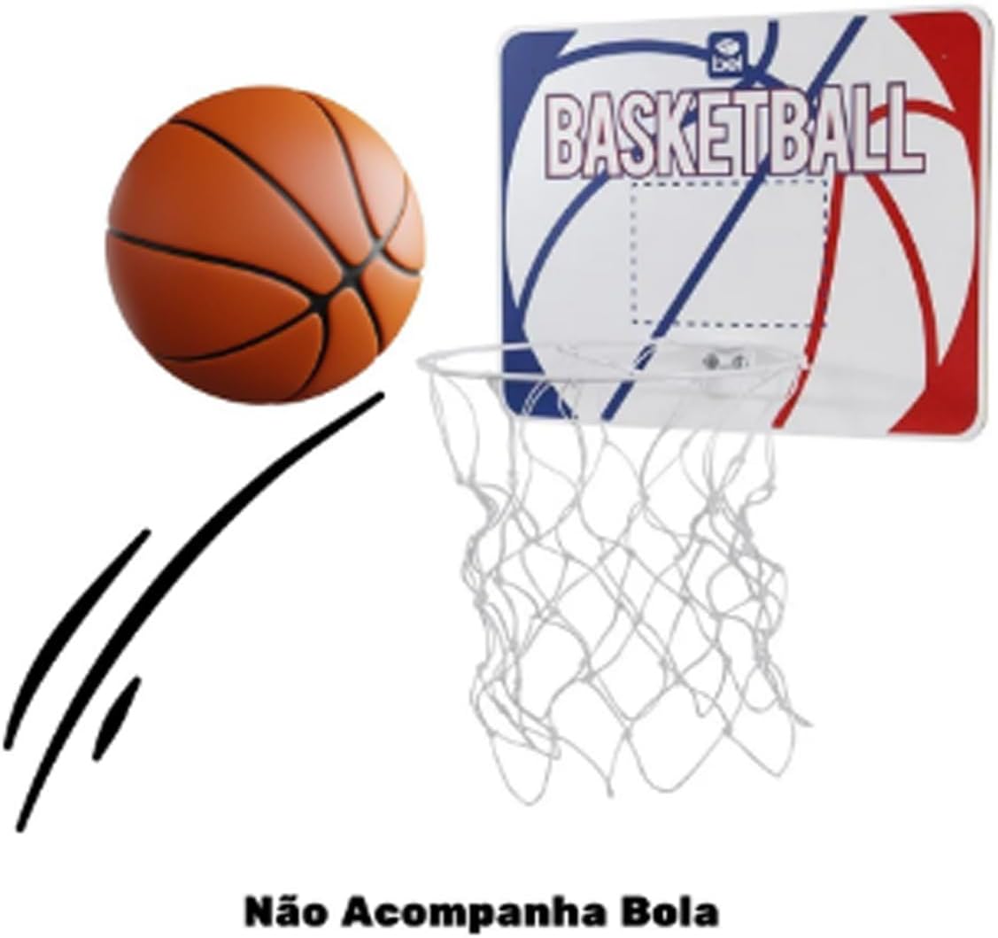 Tabela de Basquete com Aro + Rede Bel 3