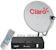 CLARO Kit Antena Parabólica 60 cm e Receptor Digital Claro TV 1