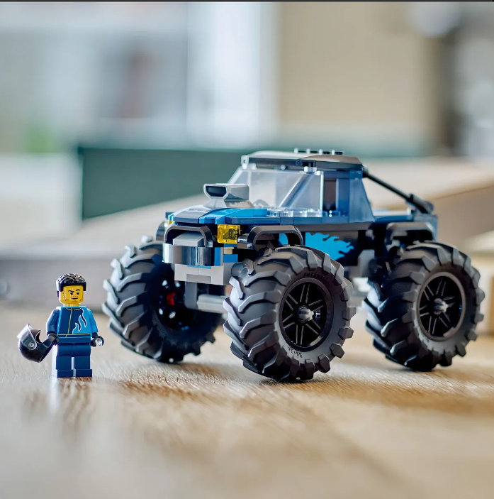 City - Monster Truck Azul 5
